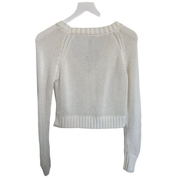 Tularosa Margot White Open Knit Cardigan - Picture 7 of 7